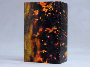 Stabilized Maple Burl Wood Mod Block